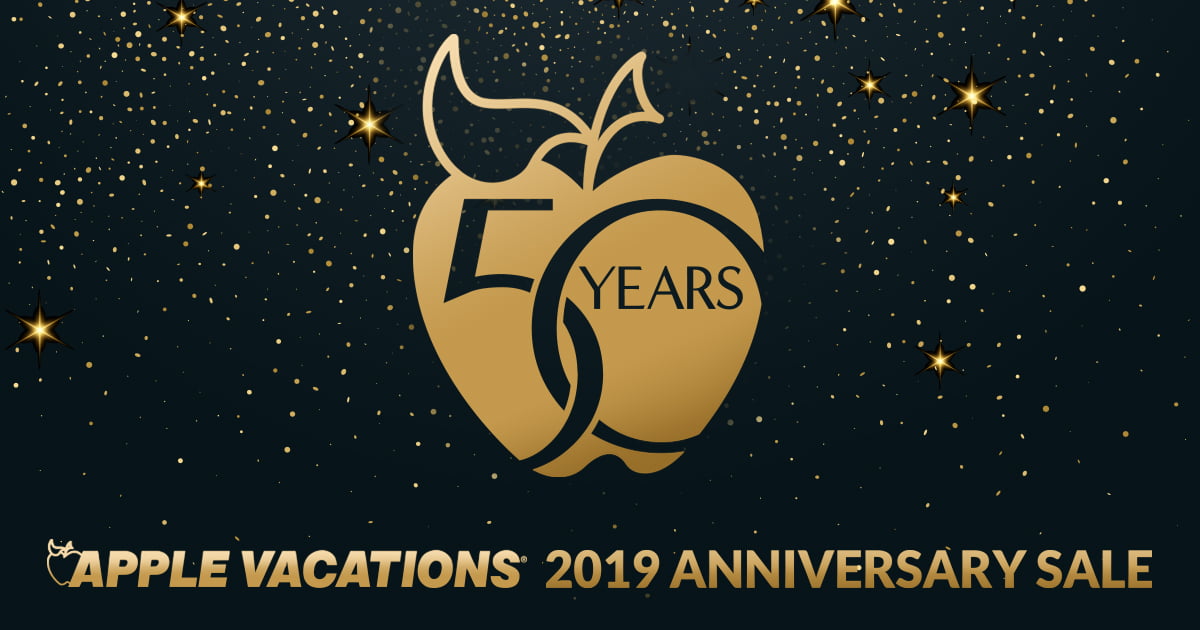 Doylestown Travel & Apple Vacations Anniversary Sale | Up to 50% Off Select Hotels